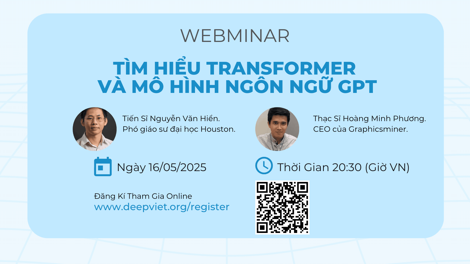 DeepViet Tổ Chức Webinar Tìm hiểu Transformer và Mô hình Ngôn ngữ GPT